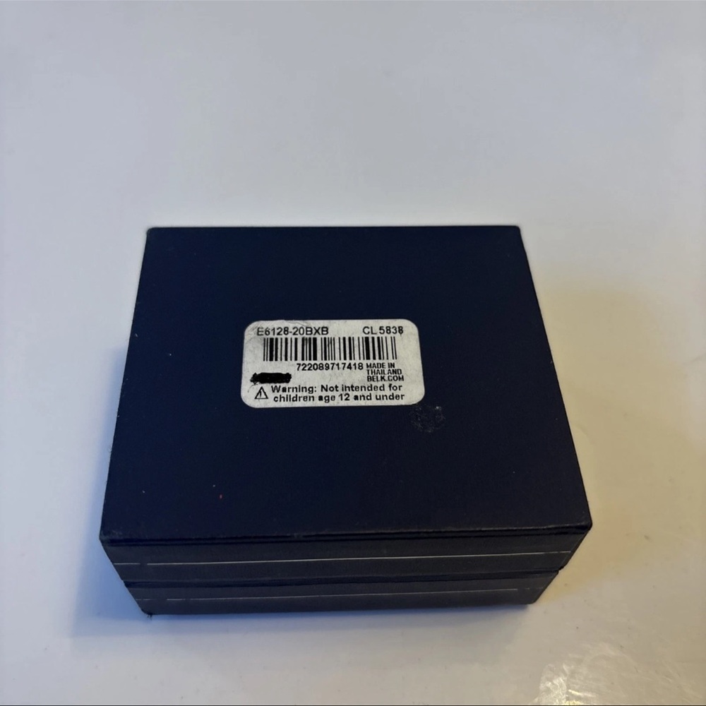 NWT Silverworks Silver Plated 1" Filigree Click Top Hoop Earrings In Gift Box - Picture 8 of 11